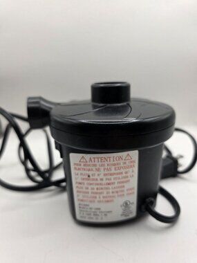 Electric Air Pump HT-196B AC 110-120V Inflator Deflator for Inflatables